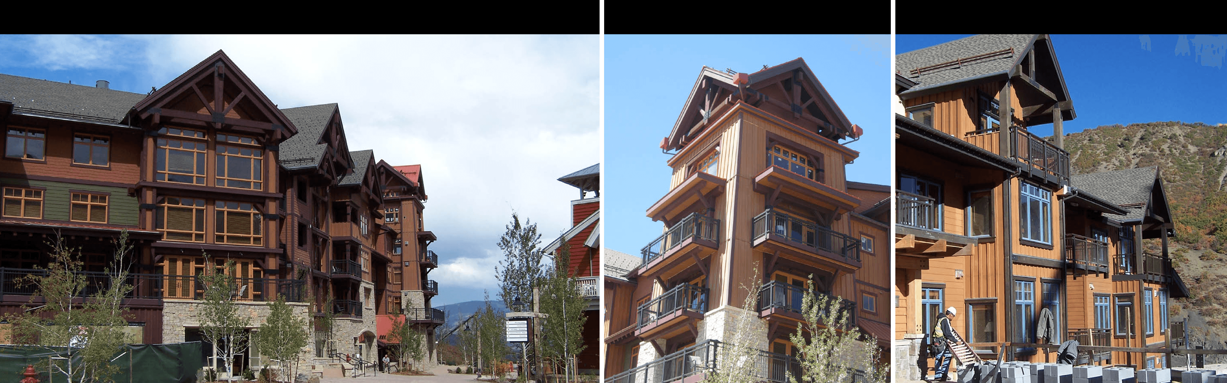 Stowe Mountain Lodge architecture solution provided from an architecture firm located in Colorado
