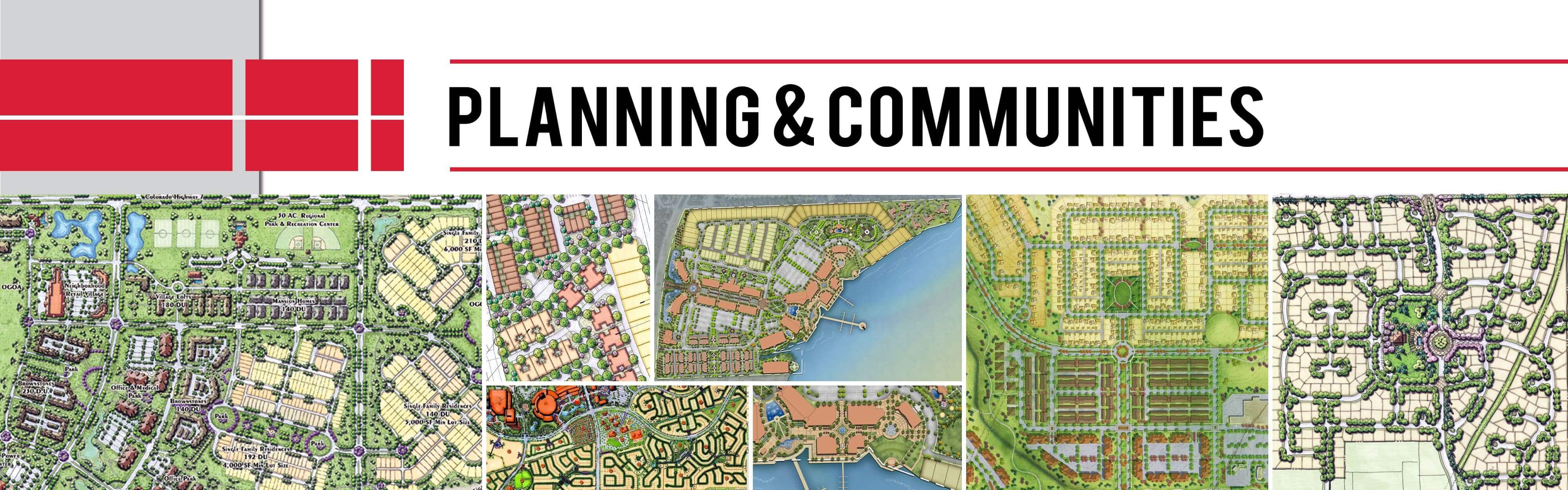 Architects that specialize in Planning and Communities